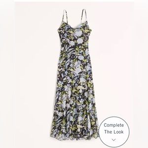 Abercrombie Cowl Neck Maxi Dress